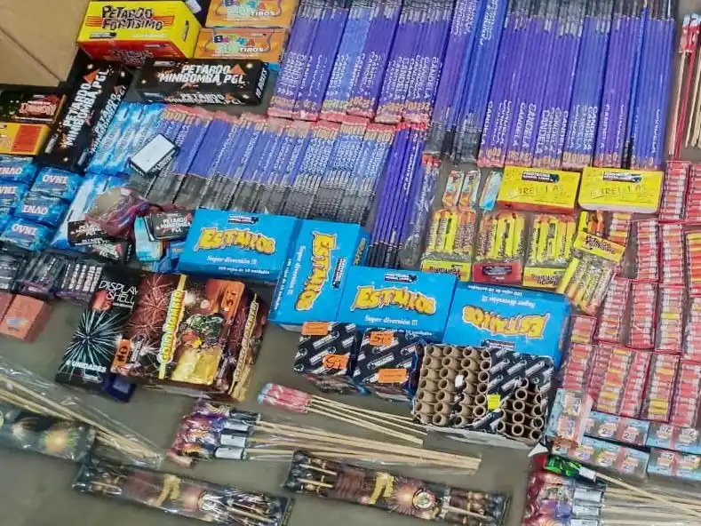 El material secuestrado será destruido.