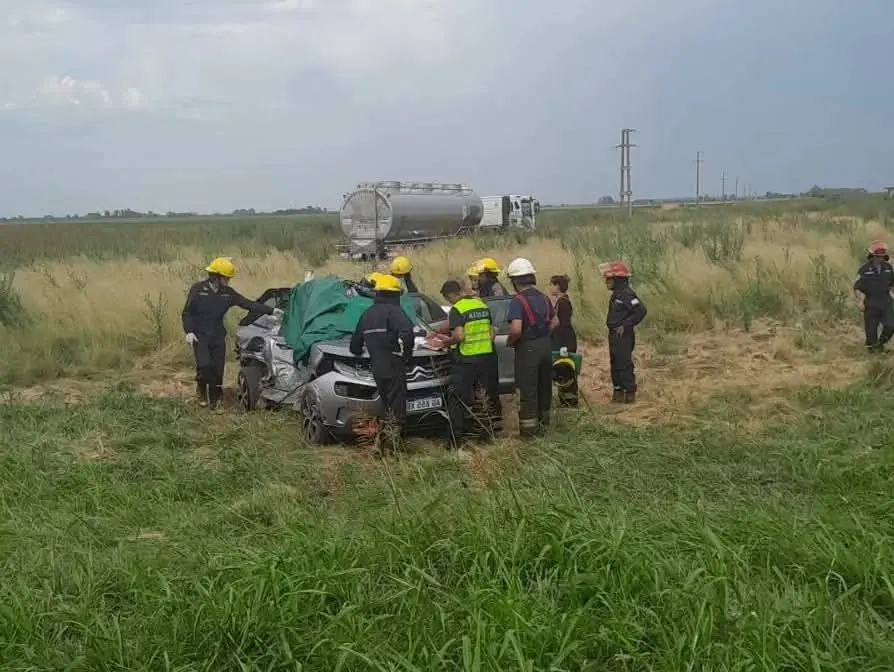 Choque fatal en ruta 33 y 70