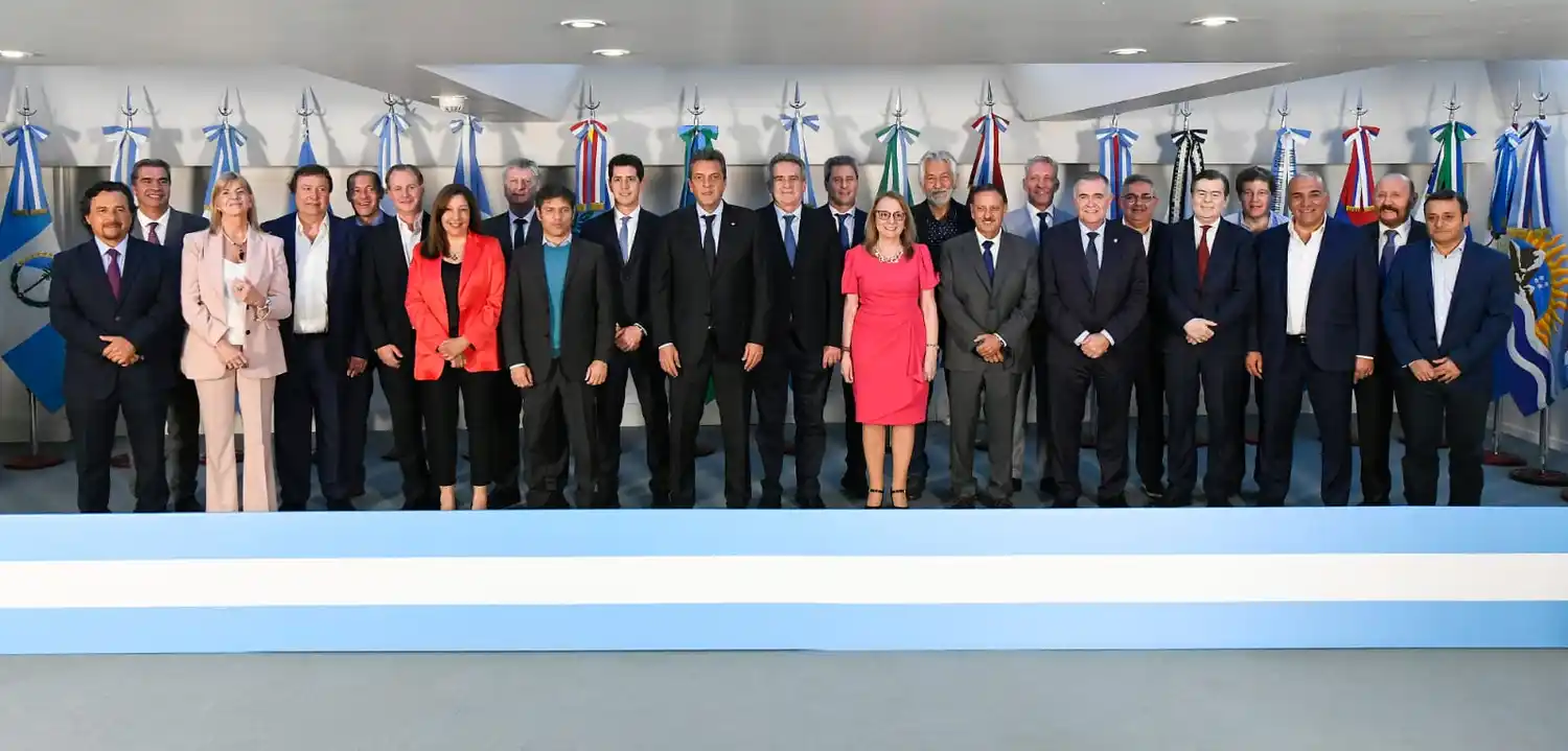 Axel Kicillof participó de la reunión de Massa con gobernadores