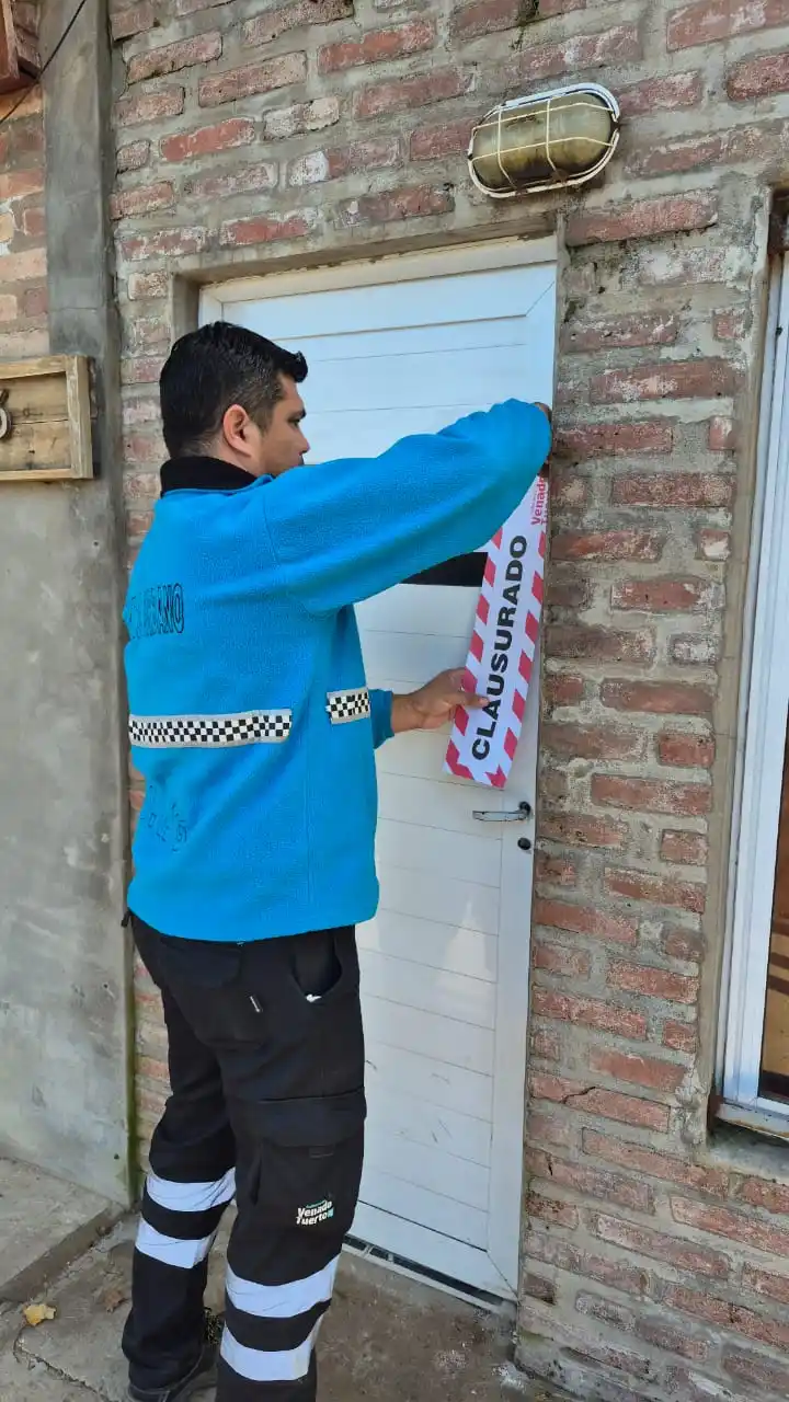 Clausura residencia calle Argonz