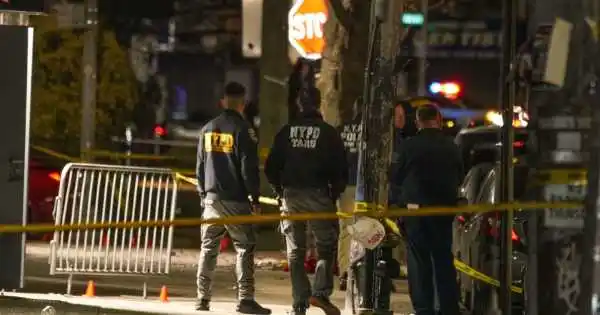 Conmoción en el barrio de Queens, en la ciudad estadounidense de Nueva York.