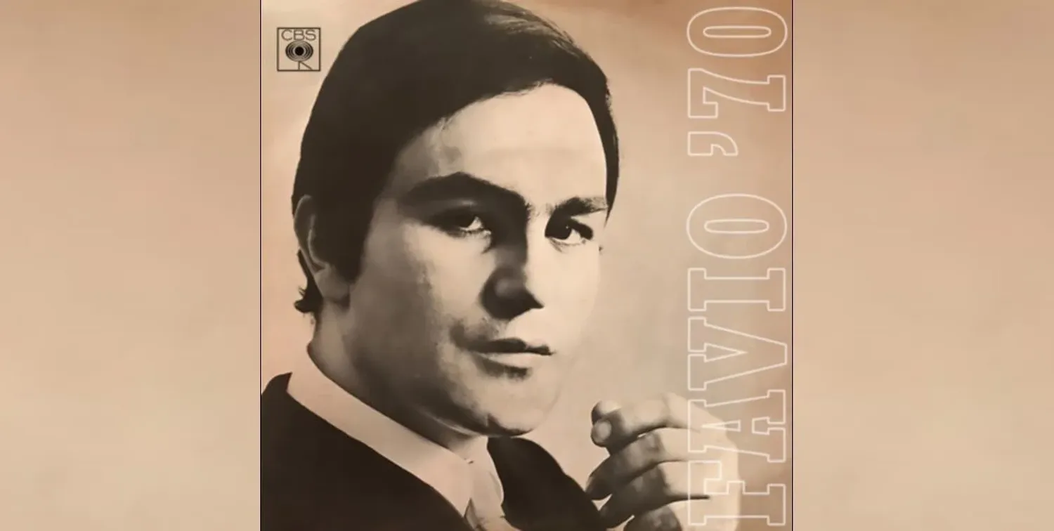 Portada de "Favio '70", reedición de singles de Leonardo Favio, lanzados en 1070 y 1971. Foto: Gentileza Sony Music Entertainment