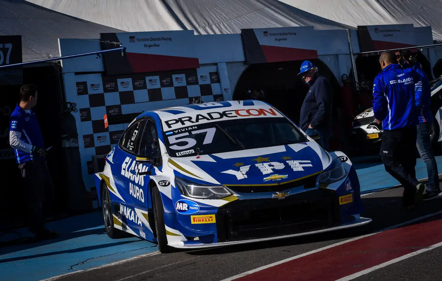 Vivian, el más veloz en Rosario. (Foto de la web de TC 2000).