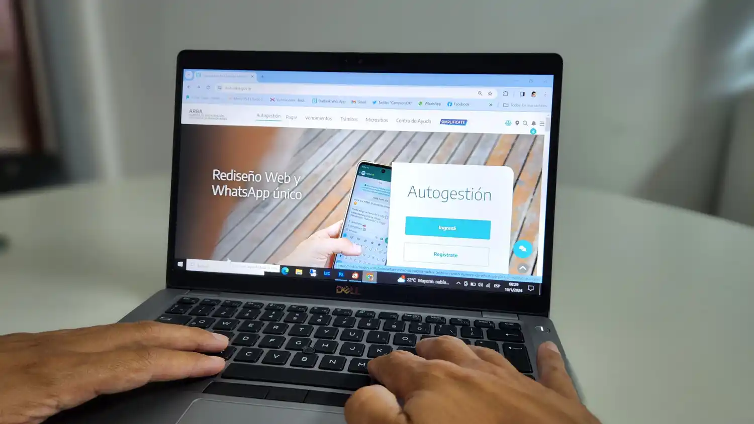 ARBA renovó su página web y lanzó un único número de Whatsapp para simplificar la atención