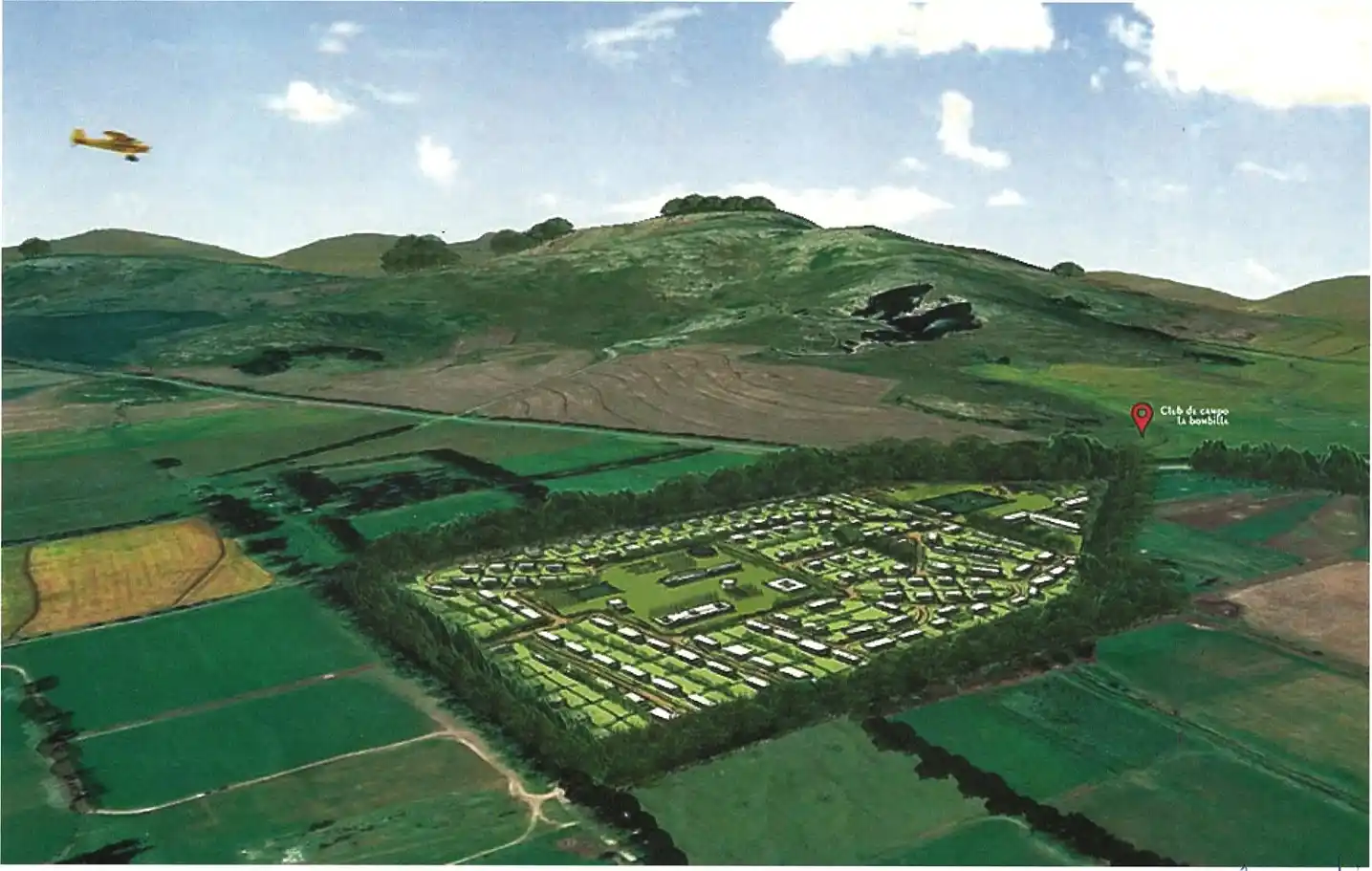 Aprobaron el club de campo en Desvío Aguirre, aunque con reparos por el aeródromo