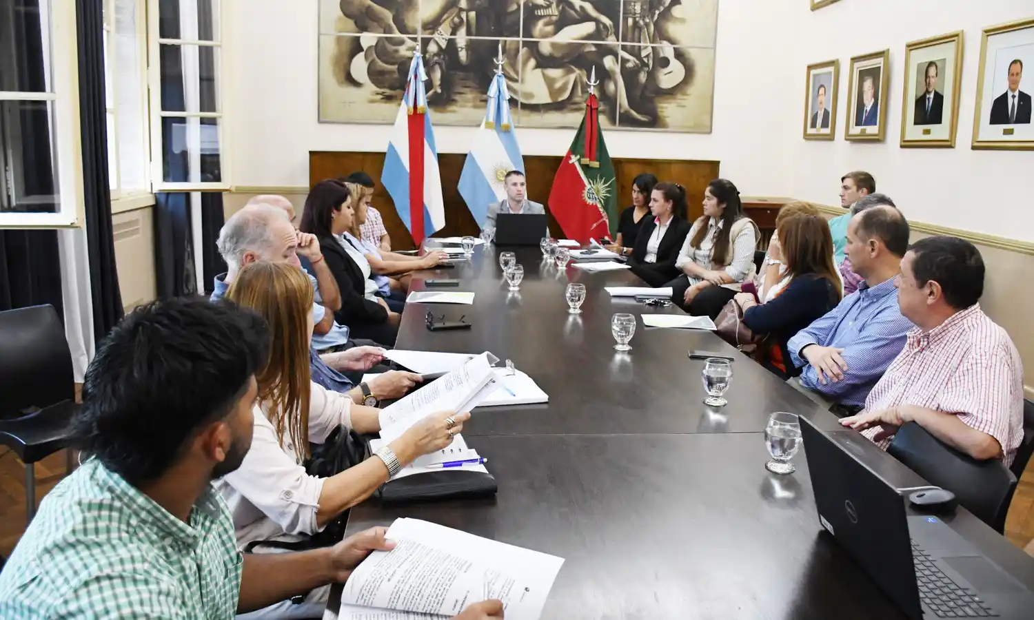 Reunión sobre el sistema de ventanilla única de habilitación de comercios