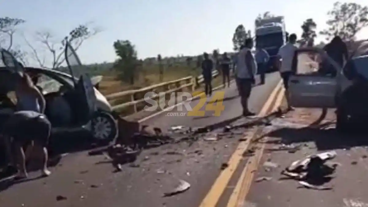 Video. Choque frontal en Ruta14: tres muertos y dos heridos