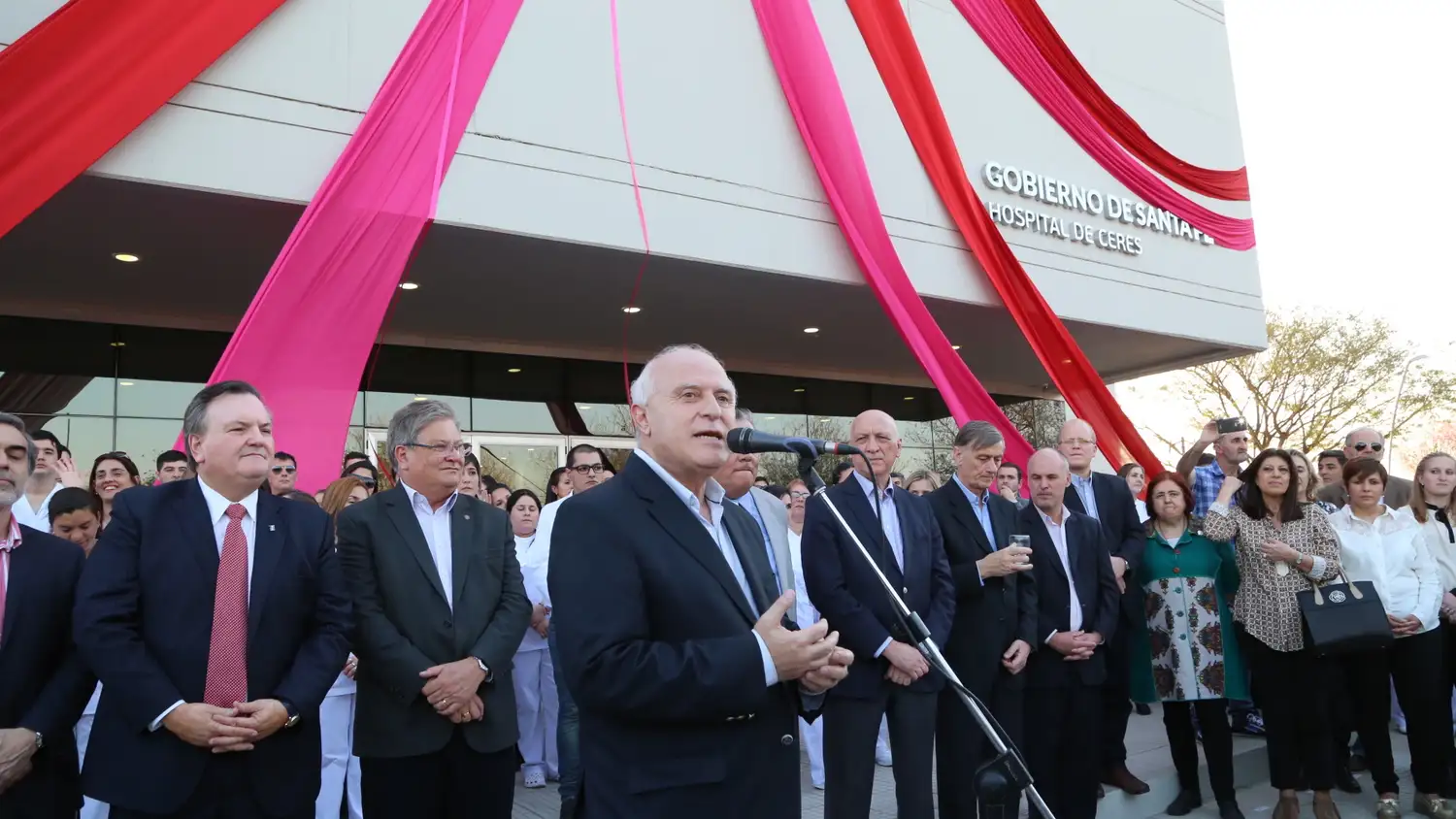 Lifschitz inauguró el nuevo hospital de Ceres