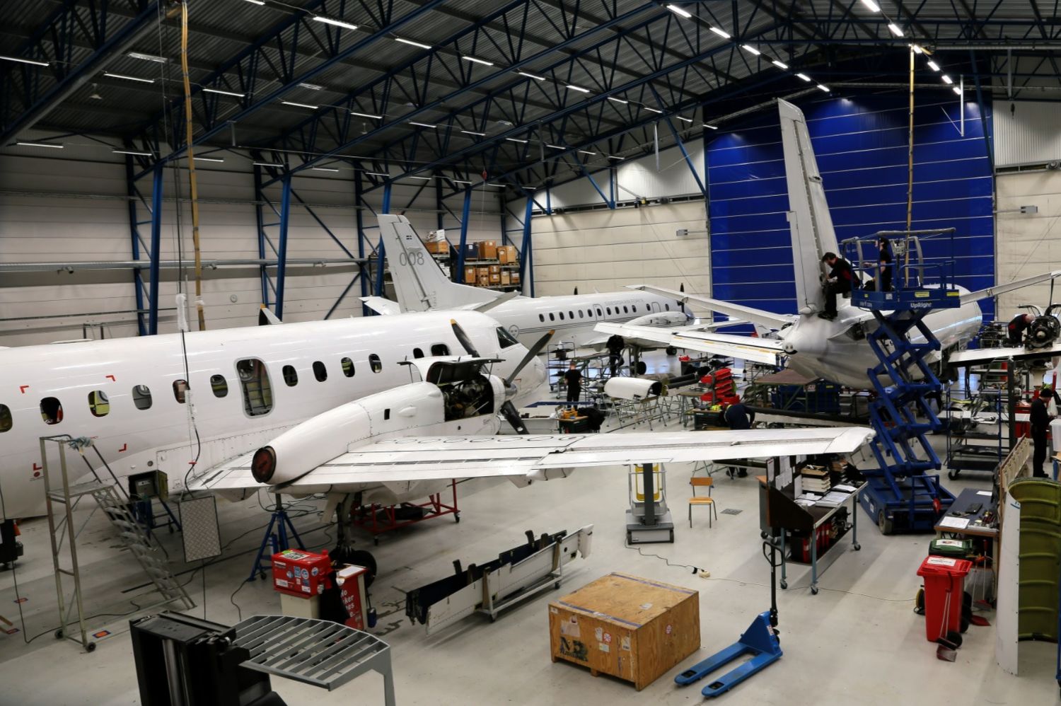 Täby Air Maintenance recibió 8 pedidos para la conversión a cargueros de aeronaves Saab 340