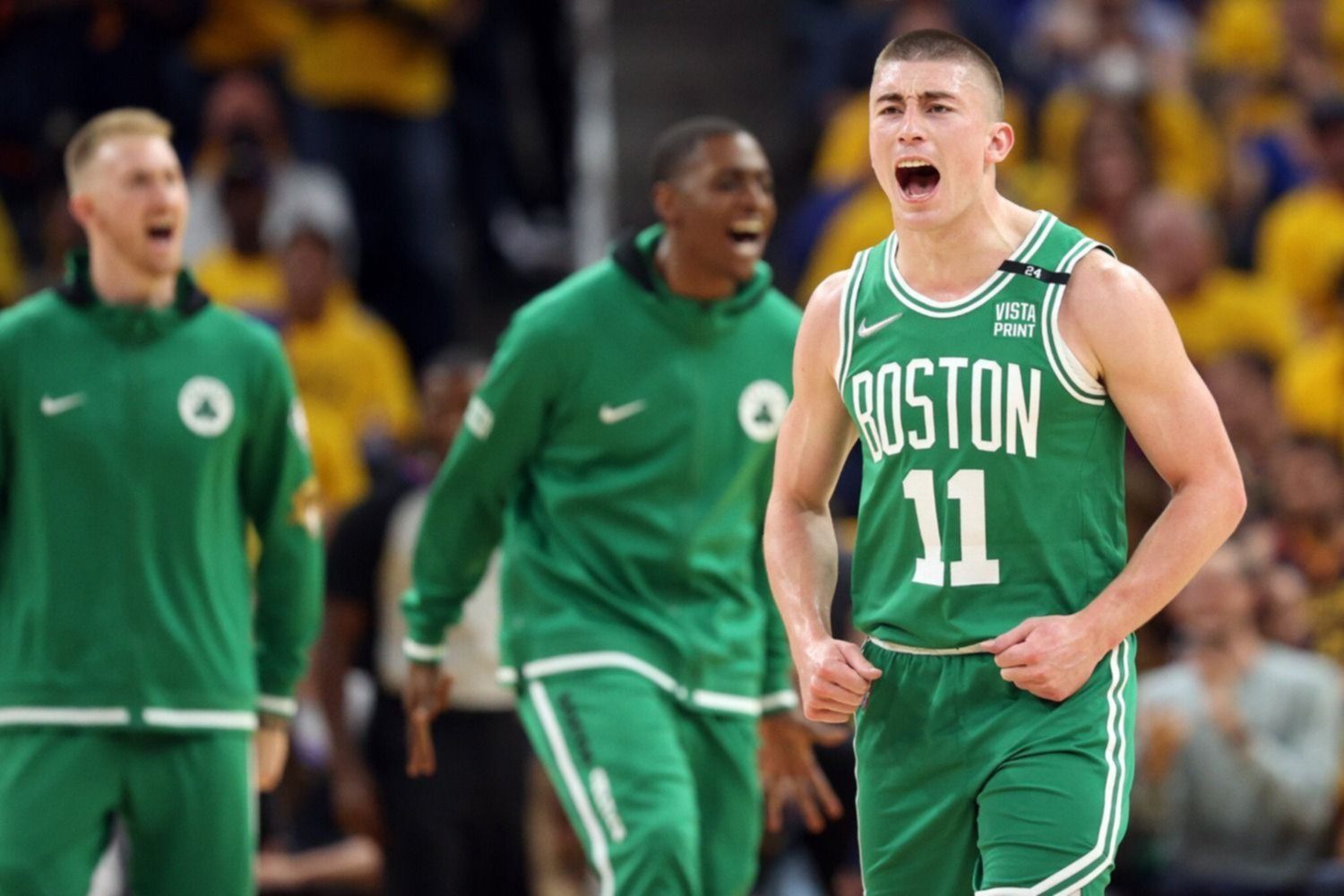 ¡Desde mitad de cancha! El tremendo triple en las Finales de la NBA