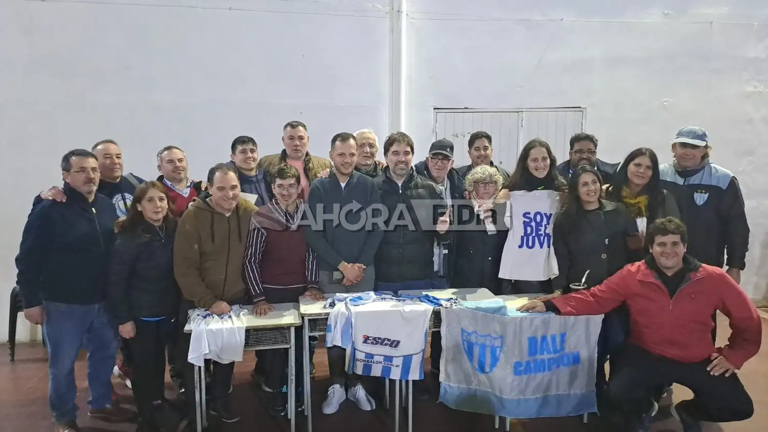 La nueva comisión directiva que regirá los destinos del club por los próximos dos años (2024-2026).