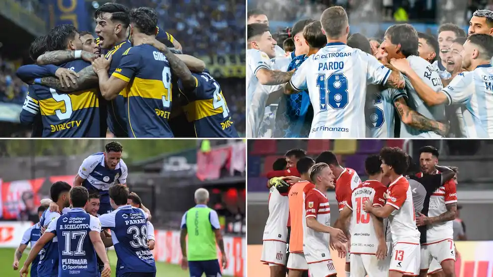 Confirmaron días y horarios de las semifinales Boca-Racing y Gimnasia-Estudiantes