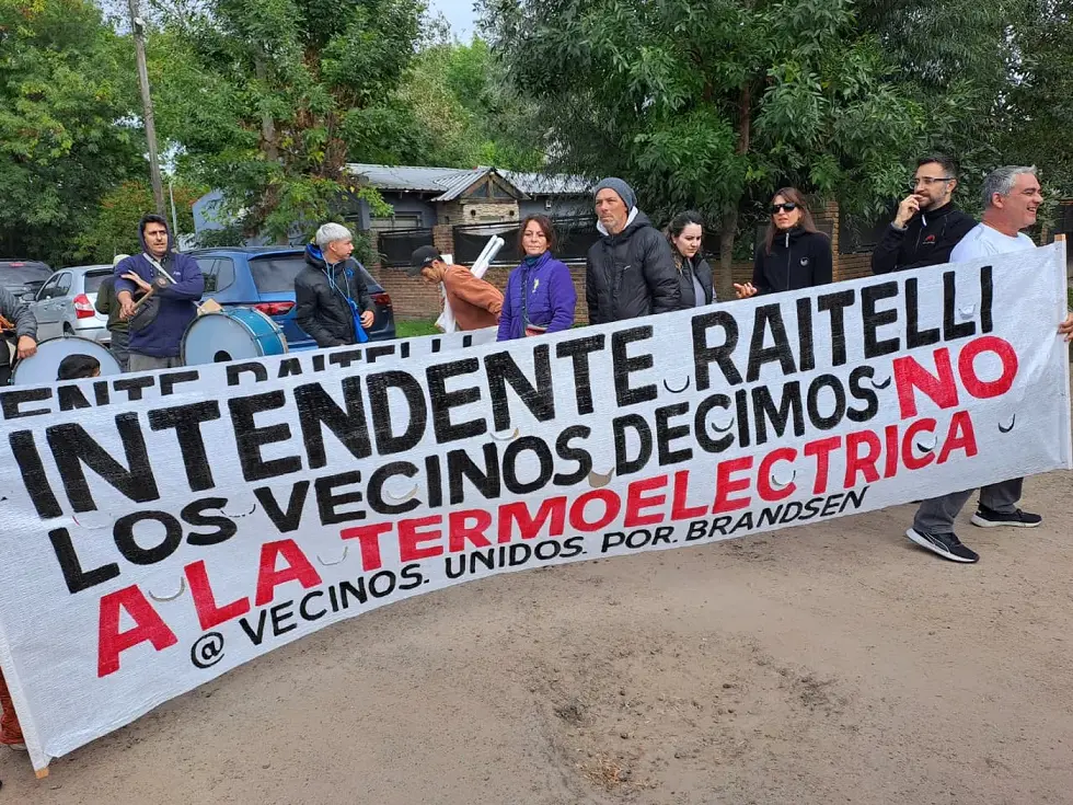 Los vecinos de Brandsen hace rato vienen haciendo sentir su voz contra el proyecto oficialista.