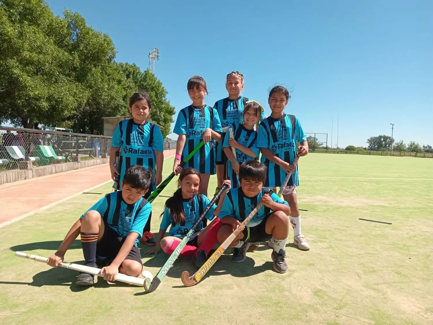 Encuentro de hockey en el Club CRAR