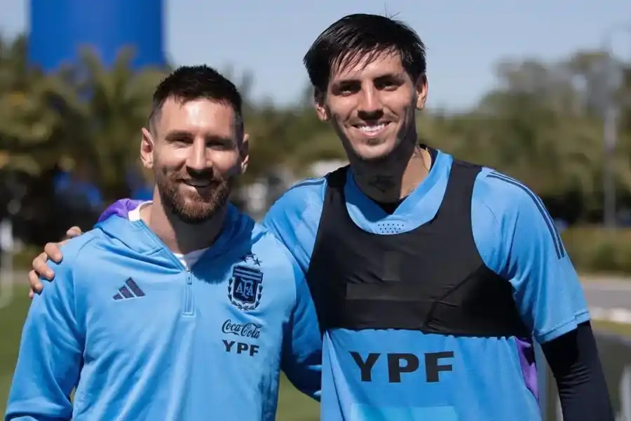 Lomónaco, suspendido en Brasil junto a Messi( AFA)