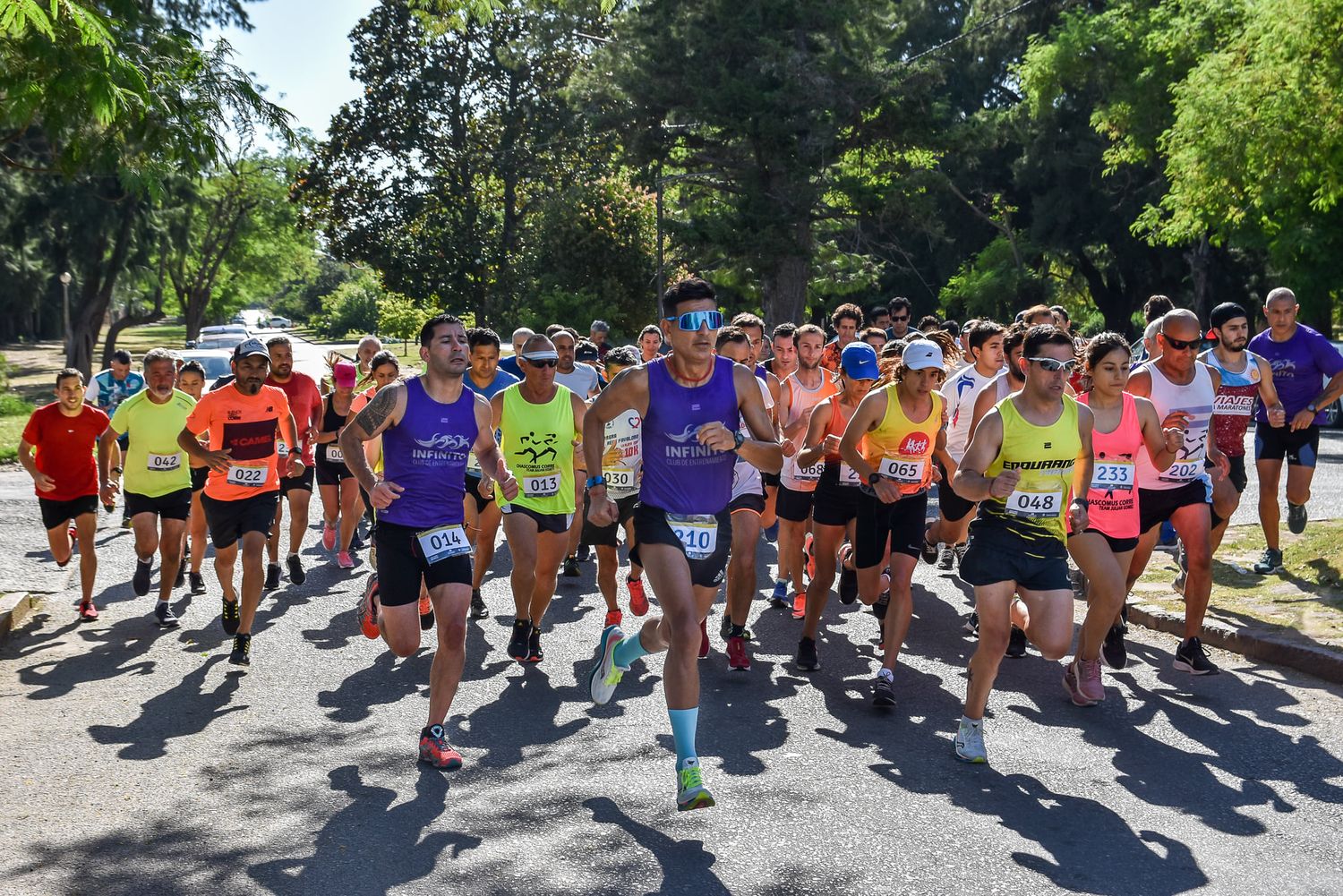 Chascomús: Media maratón en el Parque del V Centenario