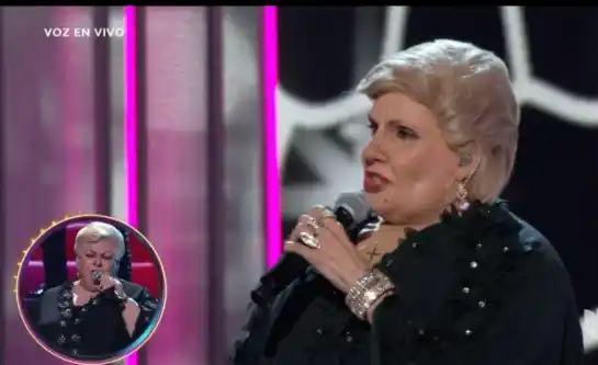 La de Paquita la del Barrio fue la última imitación de Sandra Echeverría. Foto: Instagram