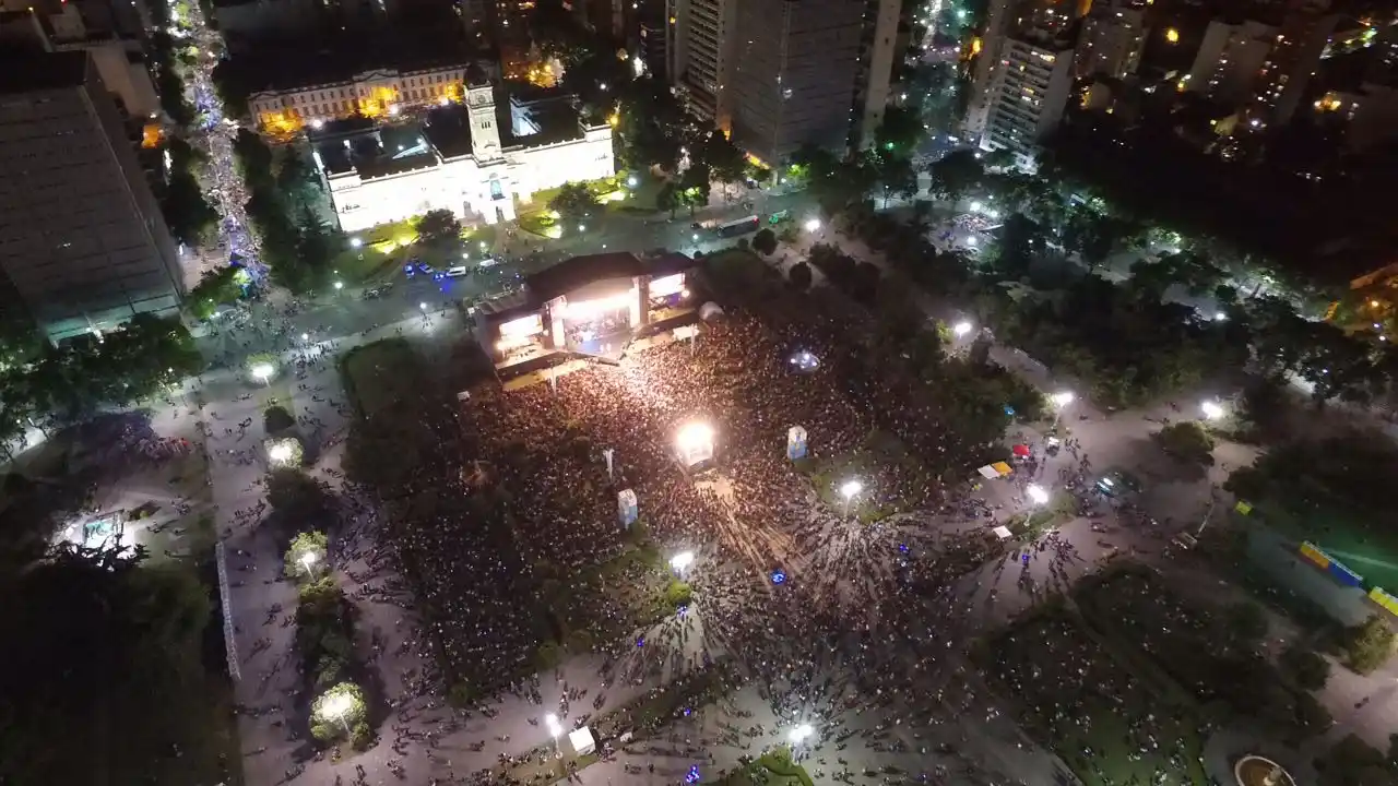 Más de 150 mil personas en el Aniversario de La Plata