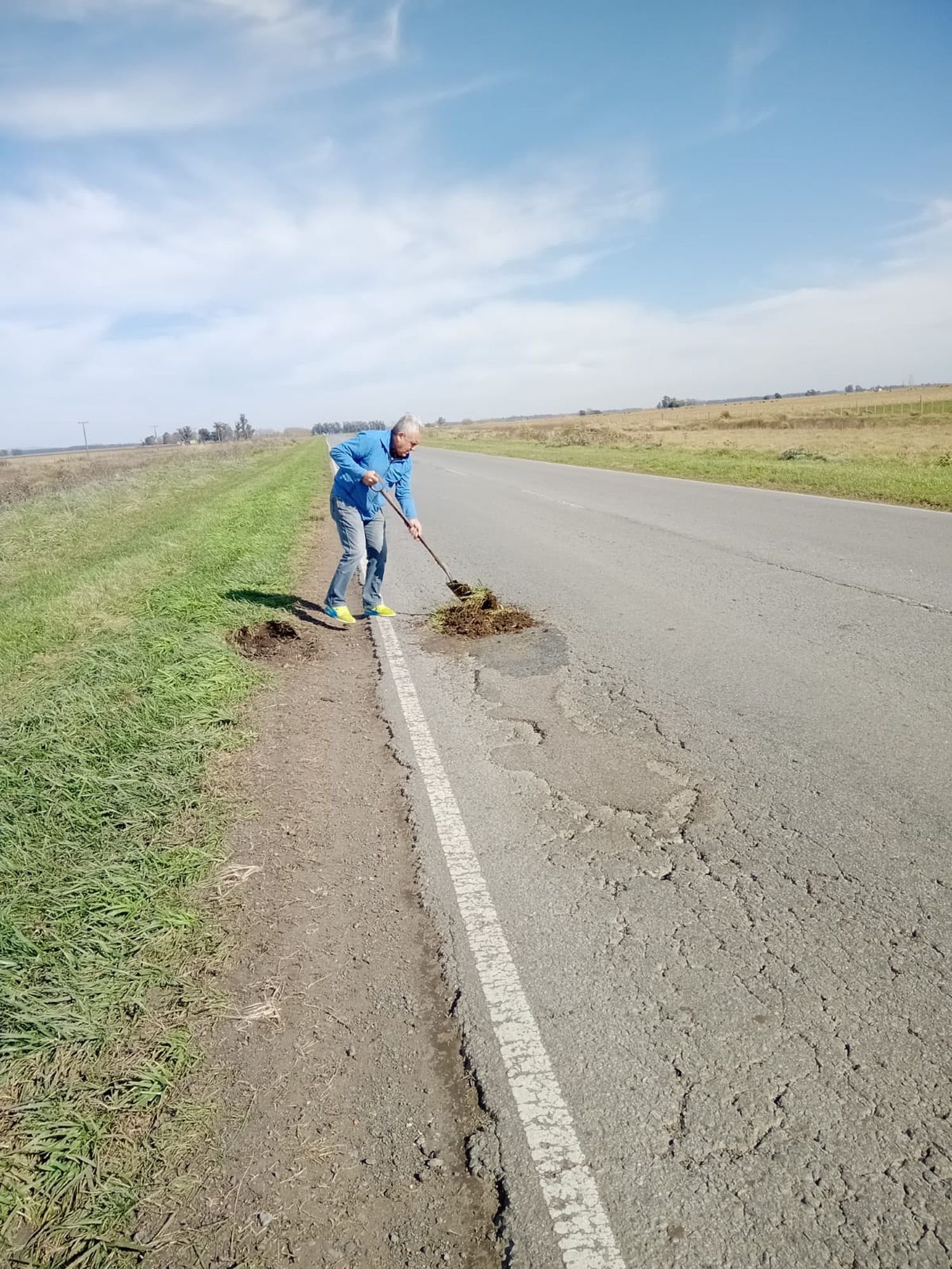 Pozos en la Ruta 30