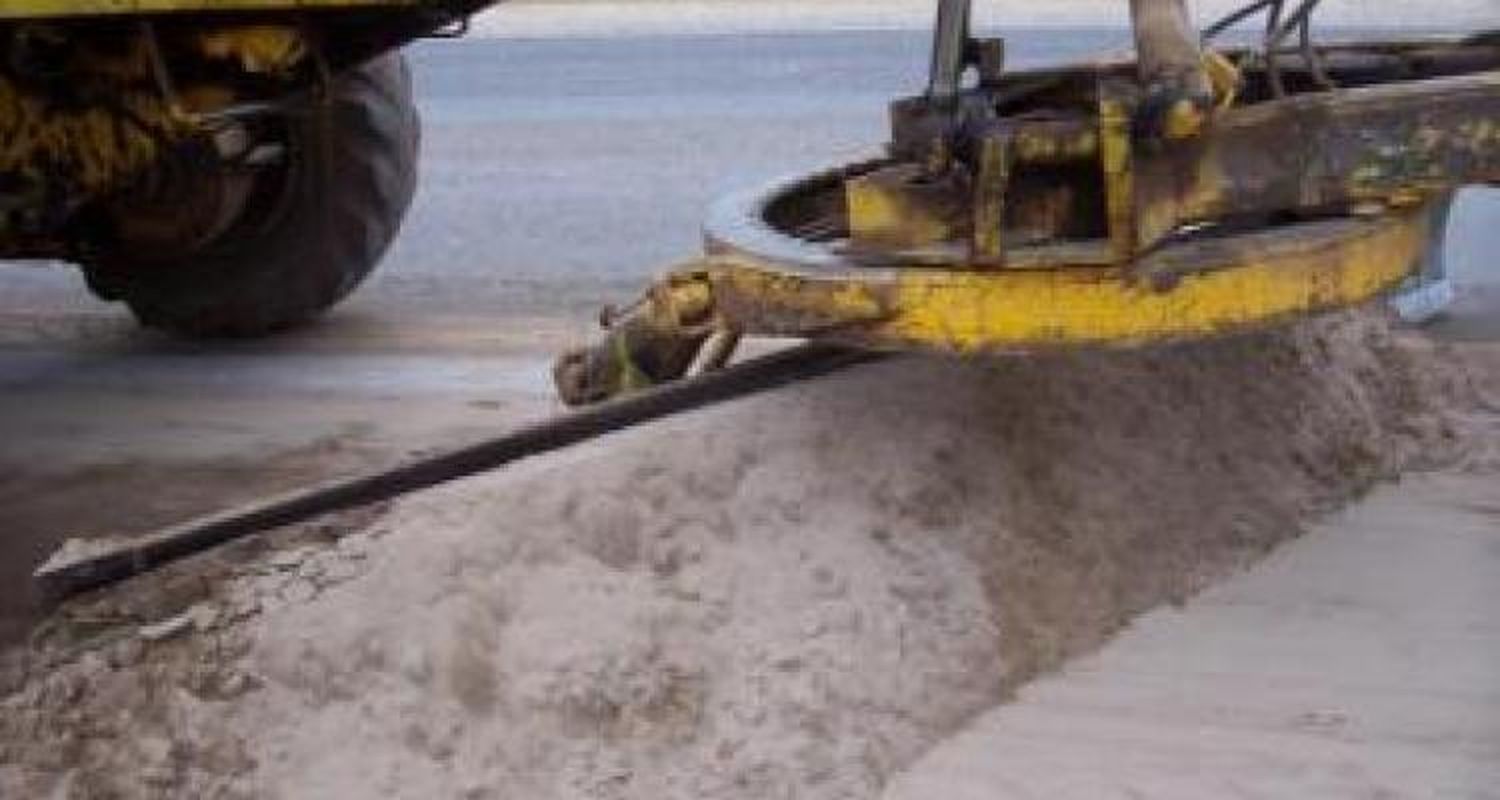 Detuvieron un camión con sobrecarga de arena
