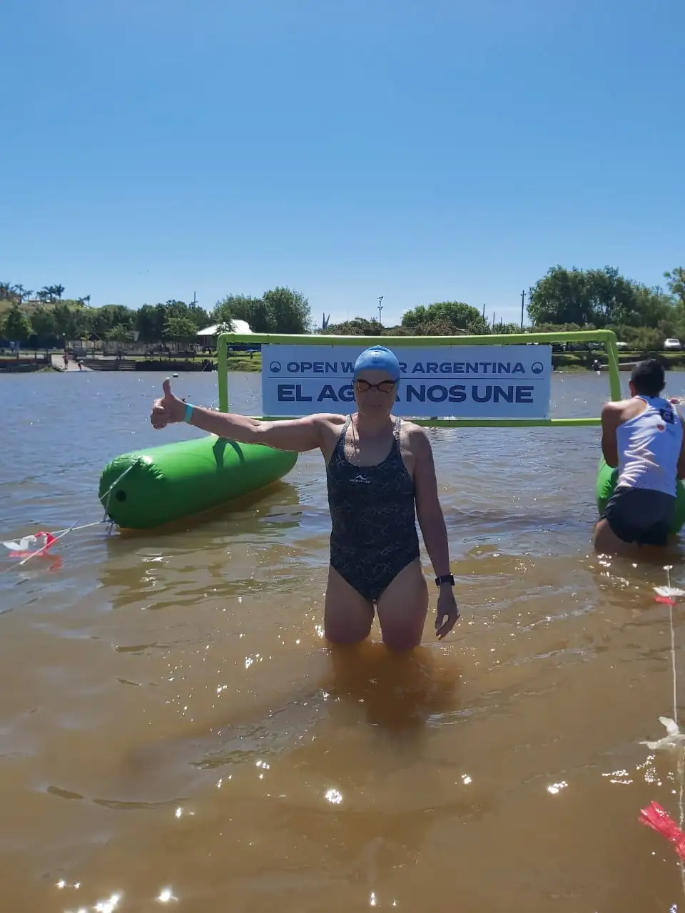 Sandra Fuchs en San Pedro.