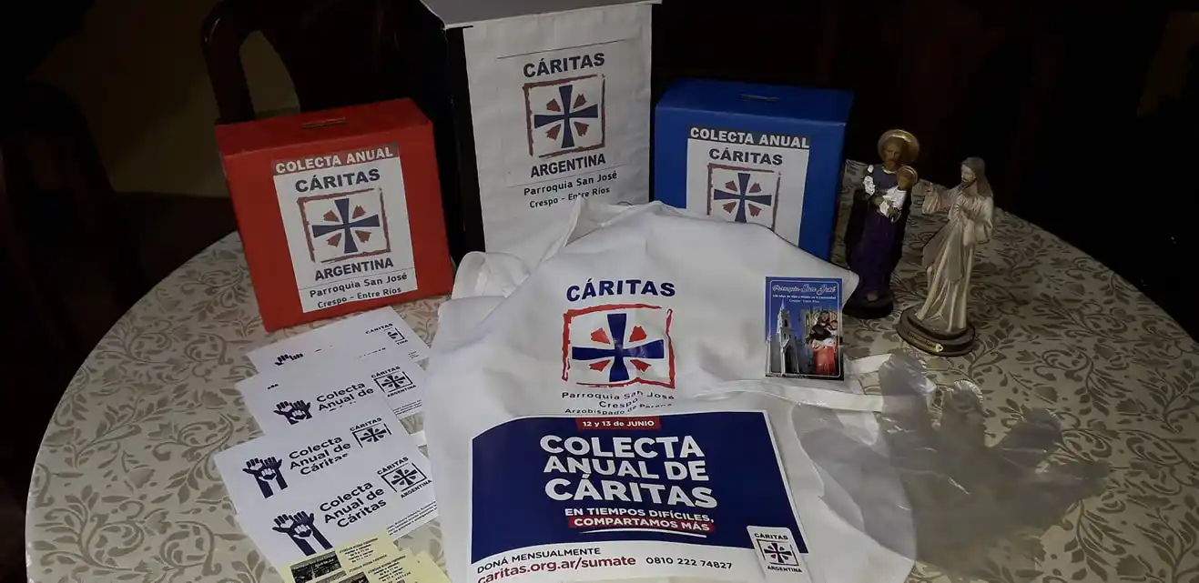 A la colecta de Caritas se suman este año las plataformas digitales