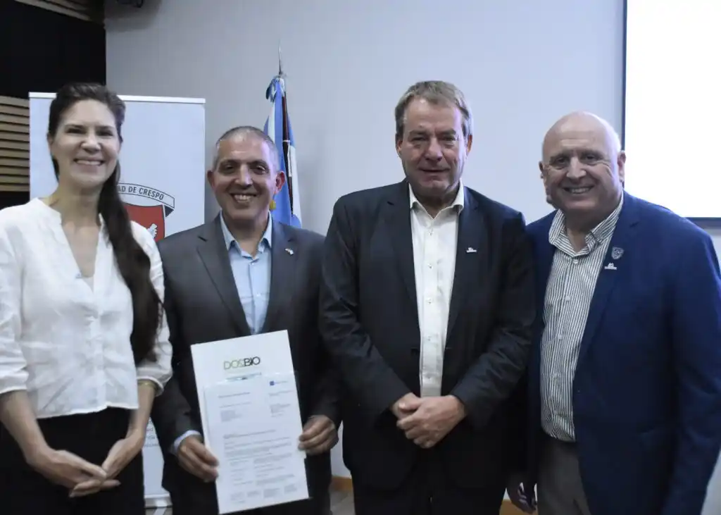 El embajador alemán visitó Crespo y avanzan proyectos clave para la región