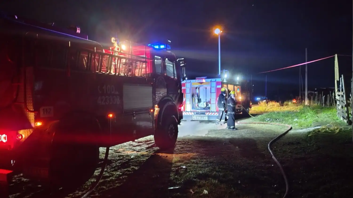 Se incendió por completo una vivienda humilde en el asentamiento Los Espinillos