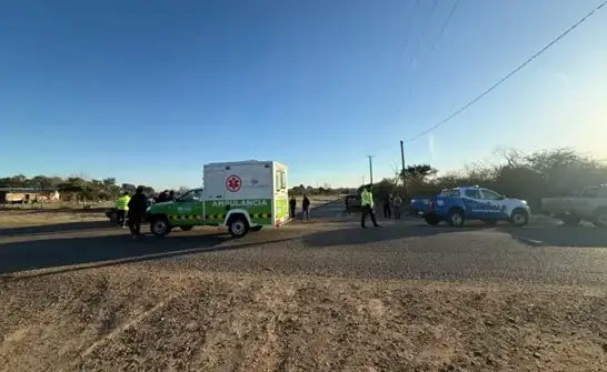 Viajaban tres en una moto, incluidos dos niños, y terminaron heridos tras un choque