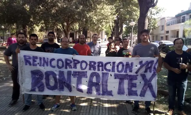 Despedidos de Rontaltex reclaman ante la Secretaría de Trabajo