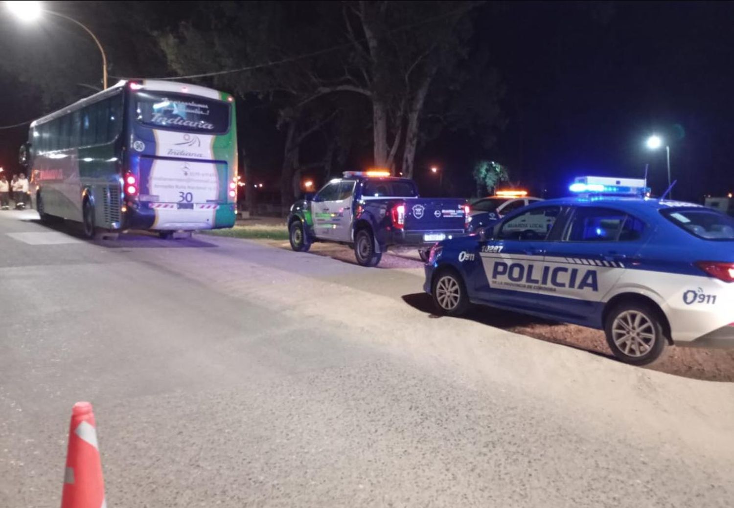 Días atrás retuvieron un ómnibus con menores y bebidas alcohólicas rumbo a un boliche de la región.