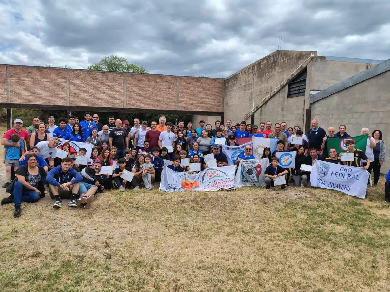 Jóvenes de Villaguay se destacaron en el Encuentro Nacional de Tiro Deportivo