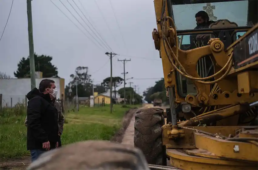 La Municipalidad avanza con el mantenimiento de calles del sur