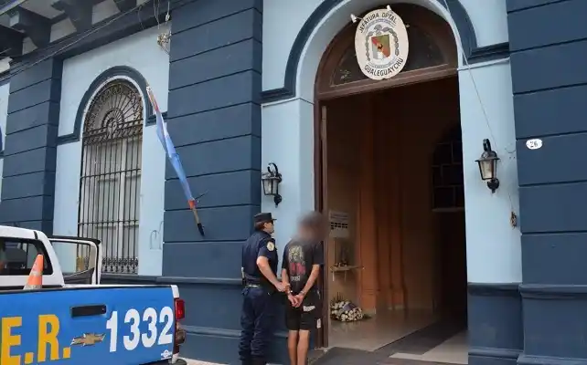 Lograron atrapar al ladrón de alpargatas