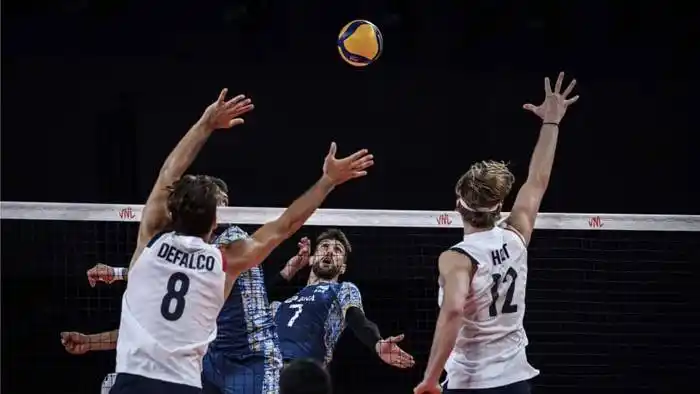 Liga de Naciones de Vóley: La Argentina cayó frente a Estados Unidos