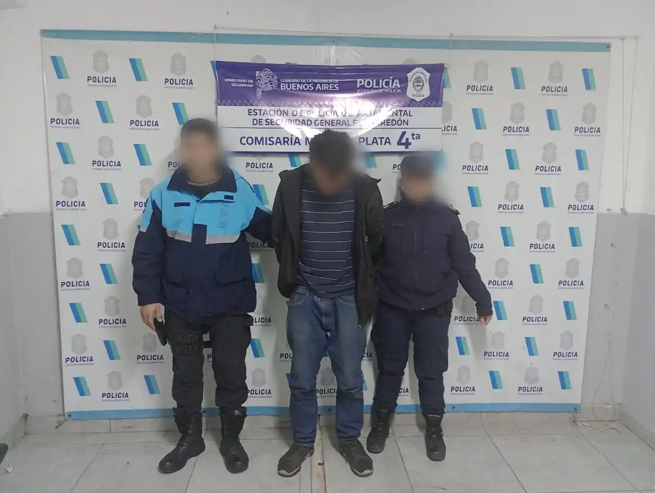 Un hombre de 78 años tenía retenido al malviviente,