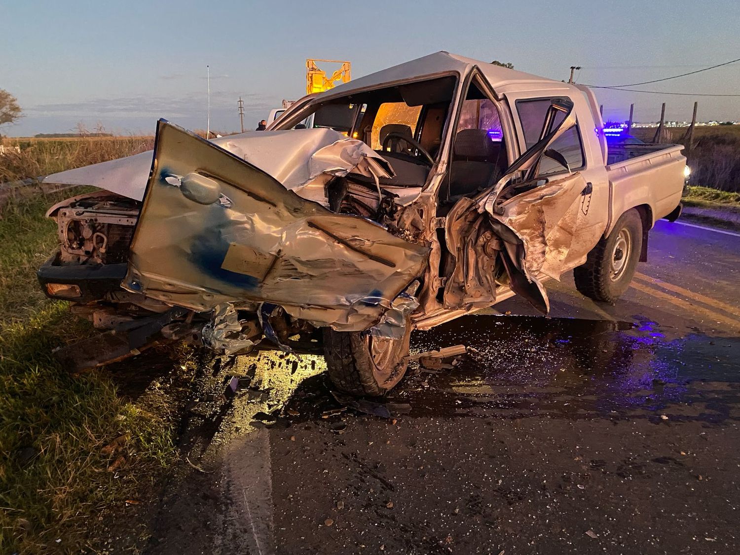 Accidente curva de Pastorino.