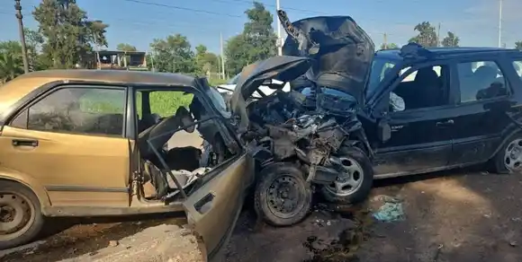 General Rodríguez: adolescente de 15 años manejaba una camioneta, chocó un auto y mató a un hombre que iba a trabajar