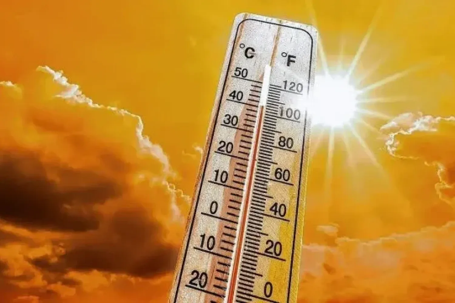 Se emitió una alerta amarilla por calor extremo en la provincia de Santa Fe