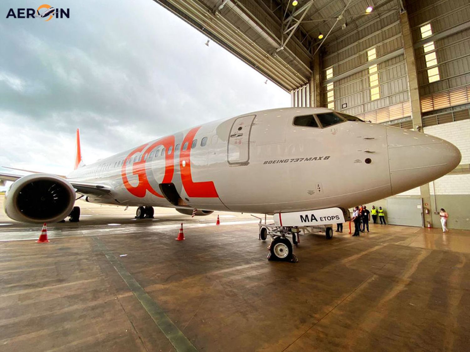 GOL incorporates a new Boeing 737 MAX 8 aircraft