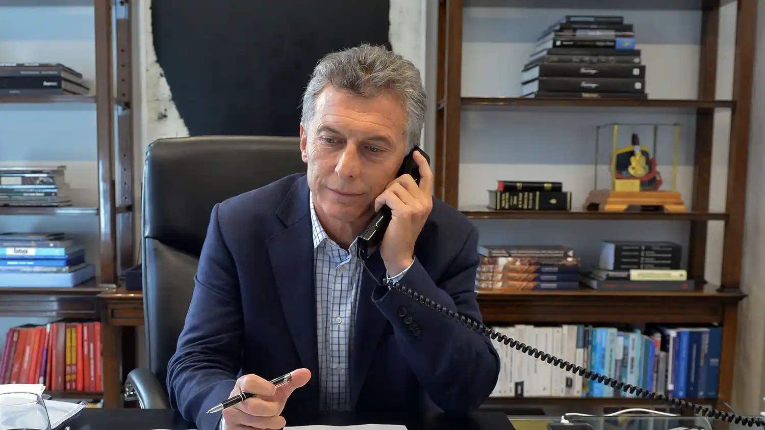 Macri dialogó con el padre del hincha de Belgrano asesinado