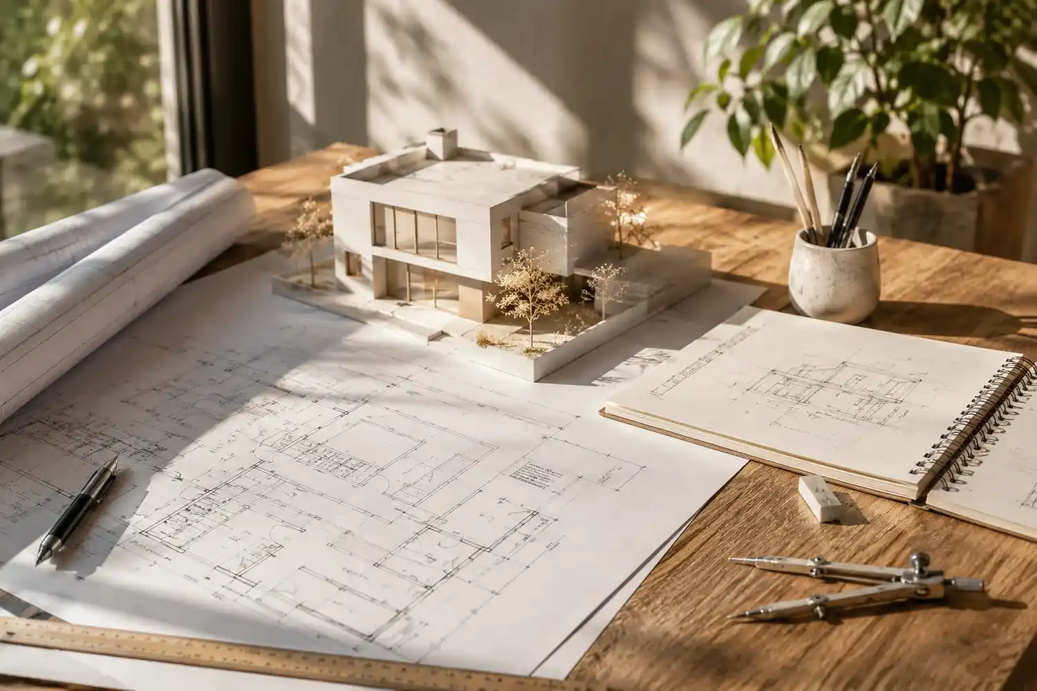 La entrada de luz natural y la orientación de los ambientes son factores centrales al momento de diseñar una vivienda.