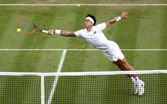 Comesaña no pudo con el talento de Moutet y quedó eliminado de Wimbledon