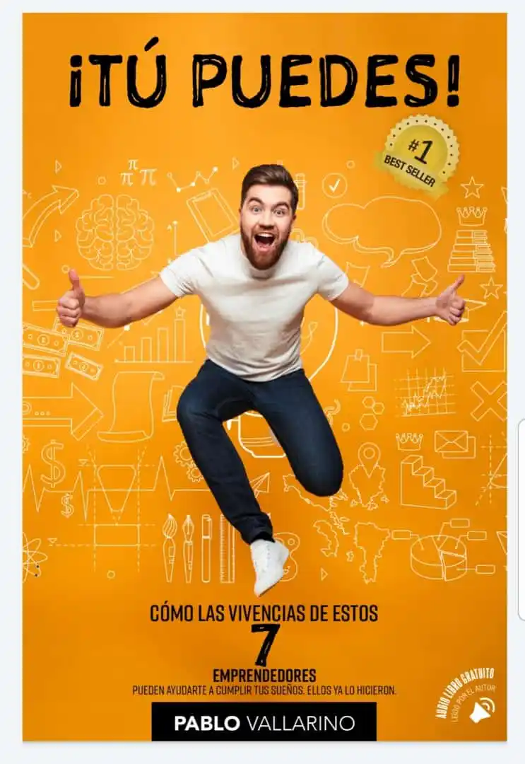 El libro de Pablo Vallarino, “¡Tú puedes!”  alcanza el puesto número uno en Amazon Kindle