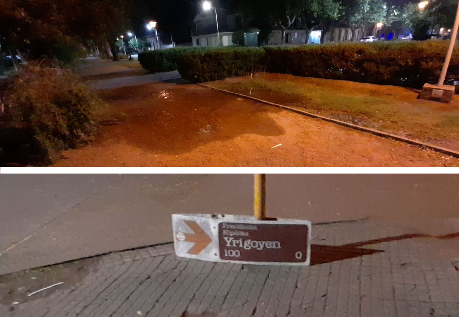 “A una cuadra de la Municipalidad”, dice #599