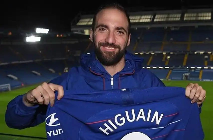El Pipa Higuaín ya es Blue