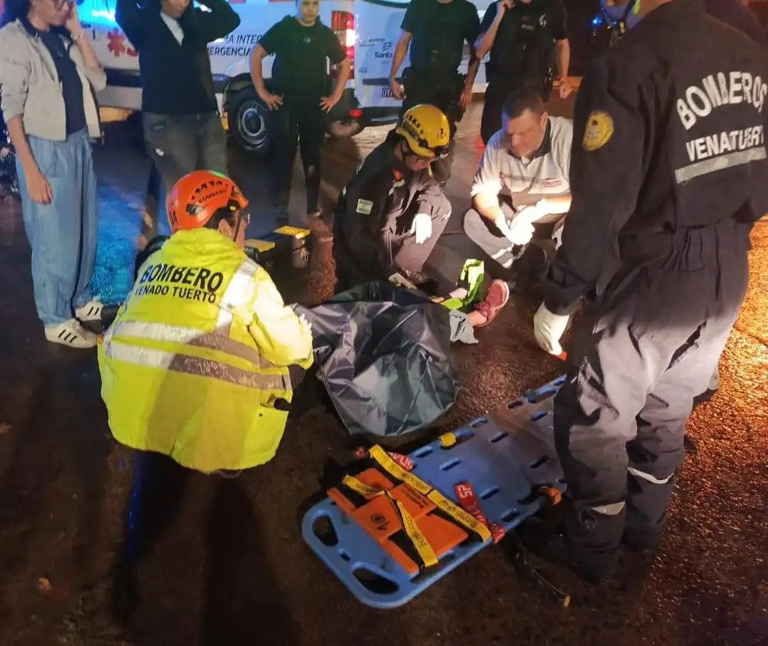 Crédito: Bomberos de Venado Tuerto.