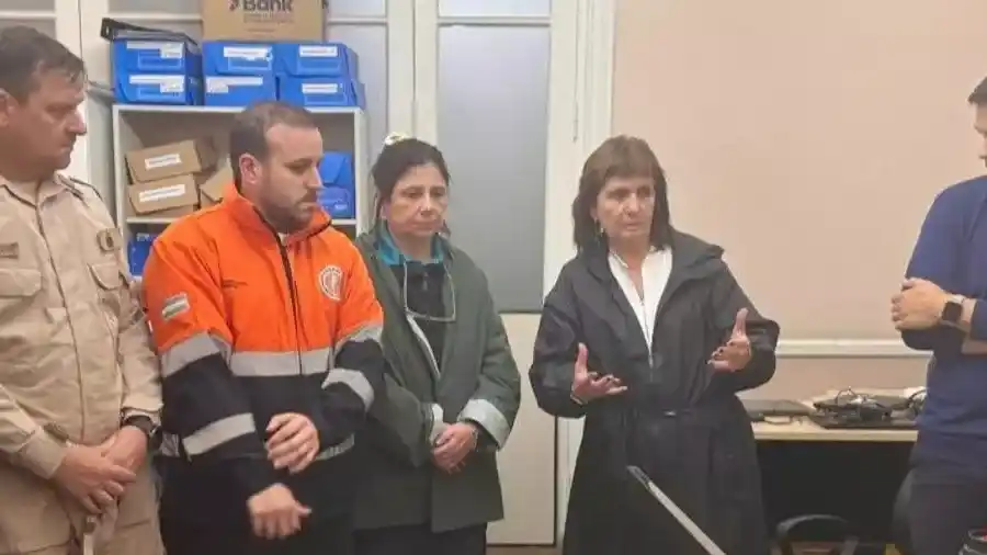 Patricia Bullrich en Zárate: “Hoy el objetivo es que nadie sufra más”