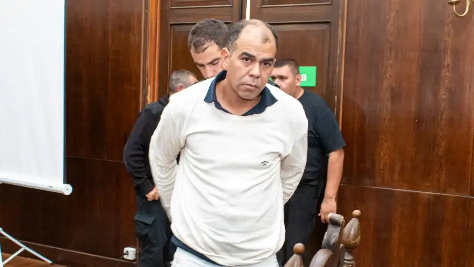 Matías Altamirano fue declarado culpable de los delitos de abuso sexual contra una menor. (foto gentileza diario El Tiempo de Azul)