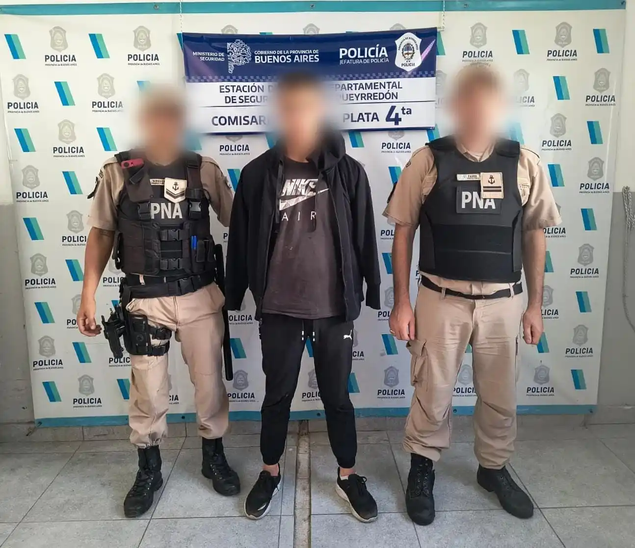 La mujer fue asistida por personal del SAME, pero no requirió de traslado al nosocomio.